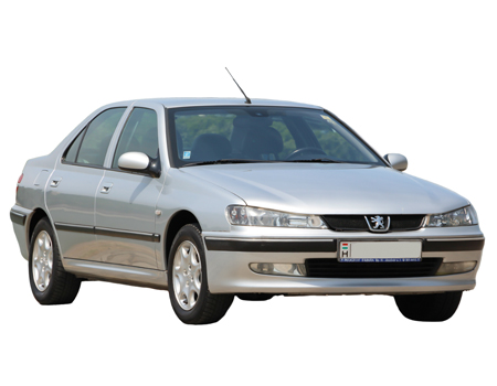 EVA автоковрики для Peugeot 406 седан 1999-2005 рестайлинг — peugeot-406-sedan
